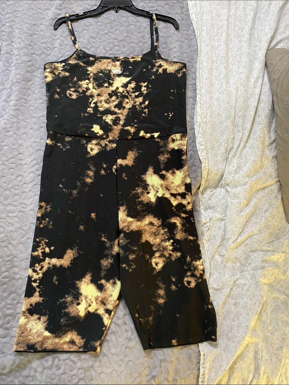 Adidas tie dye unitard